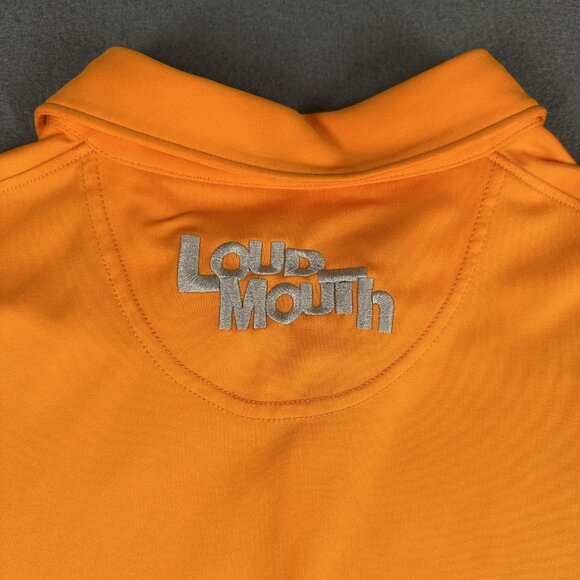 Loudmouth Polo Shirt Mens 2XL Performance Golf Snap Button Polyester Athletic - Picture 16 of 16